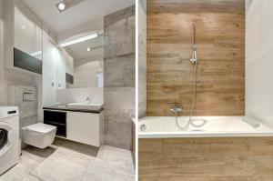 Kúpeľňa v ubytovaní Dom & House - Apartamenty Nadmorski Dwór