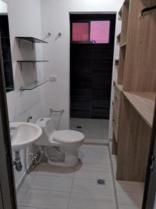 Ένα μπάνιο στο Hotel Villa Marta Cartagena