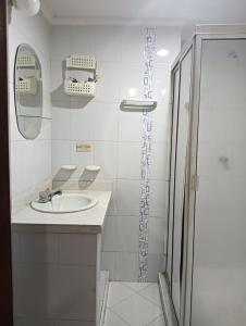 Koupelna v ubytování Apartamento Valledupar