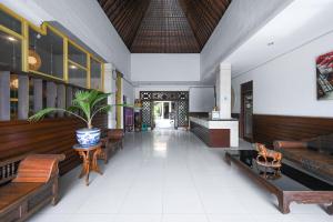 Posezení v ubytování Sans Vibes Puri Mango Hotel Sanur