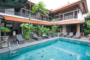 Bazén v ubytování Sans Vibes Puri Mango Hotel Sanur nebo v jeho okolí + 37 fotografií
