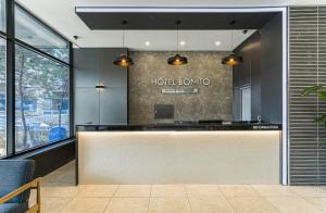 Vstupní hala nebo recepce v ubytování HOTEL bonito