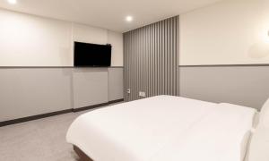 TV a/nebo společenská místnost v ubytování HOTEL bonito