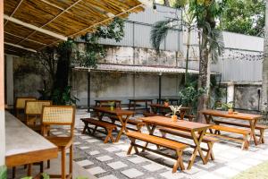 Restaurace v ubytování Alma Boutique Hostel - Colombo