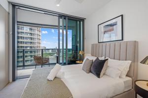 Χώρος καθιστικού στο CASSA QW - Queens Wharf Modern Apartments Managed by The Cassa +129 φωτογραφίες