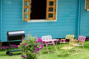 Zahrada ubytování Healing Space Bungallow Bao Loc