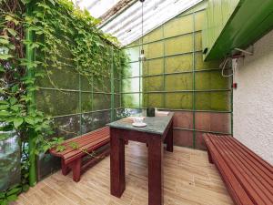Patio nebo venkovní prostory v ubytování Domek nad wodą + 6 fotografií