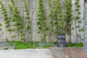Jardín al aire libre en 河海之間 Between River and Sea