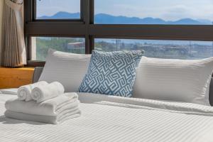 Cama o camas de una habitación en 河海之間 Between River and Sea