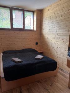 Postel nebo postele na pokoji v ubytování Panelcz
