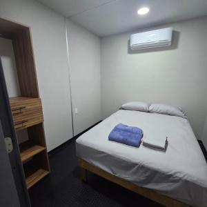 Postel nebo postele na pokoji v ubytování Casa en movimiento playabonita