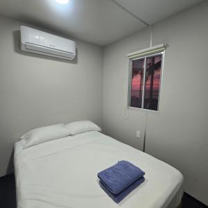 Postel nebo postele na pokoji v ubytování Casa en movimiento playabonita