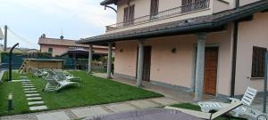 Vonkajšia záhrada v ubytovaní Villa Vittoria