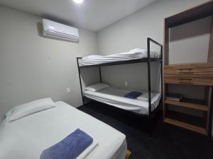 Postel nebo postele na pokoji v ubytování Casa en movimiento playabonita