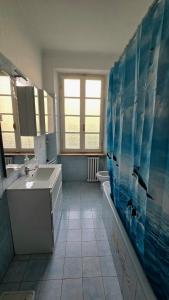 Koupelna v ubytování Lanfranco & Anna house