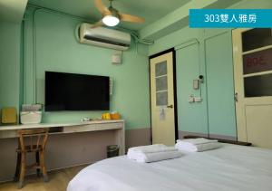 Letto o letti in una camera di Romance Guest House