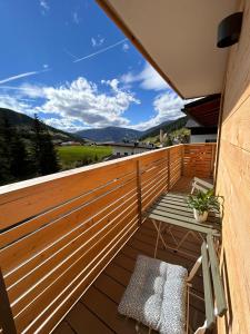 Balkón nebo terasa v ubytování Appartementhaus Bergkristall + 22 fotografií