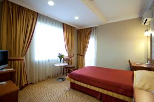 Postel nebo postele na pokoji v ubytování Sefa Hotel 2 Çorlu