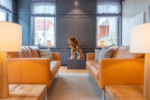 Posezení v ubytování Arthotel Bakker