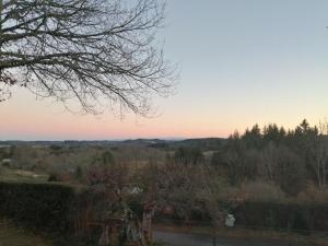 a view of the countryside from the house at Charmante petite maison proche de Meymac in Meymac +4 photos