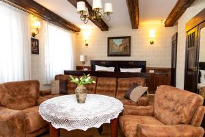 Część wypoczynkowa w obiekcie Apartamenty Molus na Rynku Staromiejskim