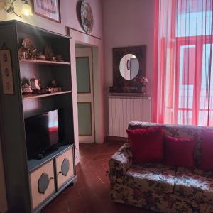 A seating area at Suite Dimora Lucrezia