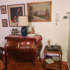 A seating area at Suite Dimora Lucrezia
