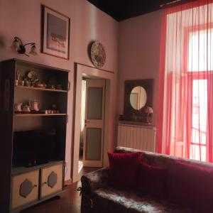 A seating area at Suite Dimora Lucrezia