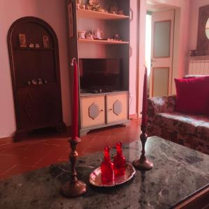A seating area at Suite Dimora Lucrezia