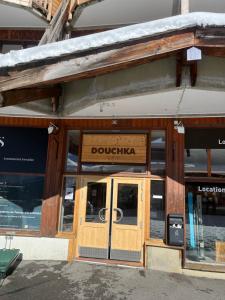 Exteriér nebo vchod ubytování Appartement ambiance chalet Avoriaz