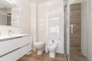 Koupelna v ubytování Hotel Grifoni