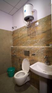 Koupelna v ubytování Yuturn Hotel