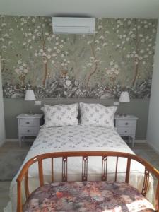 Postel nebo postele na pokoji v ubytování Cortile Fiorito B&B