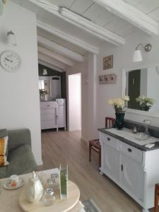 Kuchyň nebo kuchyňský kout v ubytování Cortile Fiorito B&B