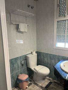 Koupelna v ubytování Hostal Quinto Pino