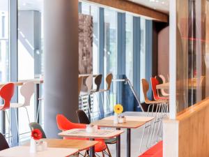 Posezení v ubytování ibis Wien Hauptbahnhof