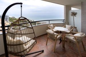 Балкон или терраса в PONTIANA Thalasso Hotel