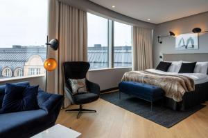 Scandic Grand Central Helsinki房間的床 +37 張相片