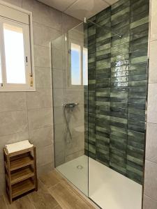 Koupelna v ubytování Hostal Quinto Pino