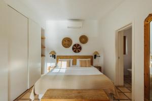 A bed or beds in a room at Casa Jable Anne