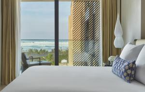 Llit o llits en una habitació de Four Seasons Hotel Casablanca