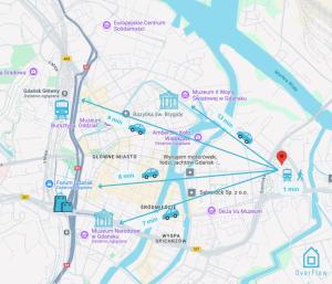 Fotografija u galeriji objekta Colourful Room - 10 Minutes to Gdańsk Old Town & Seaside u gradu Gdanjsk