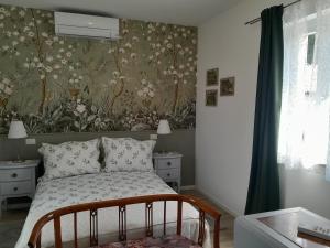 Postel nebo postele na pokoji v ubytování Cortile Fiorito B&B
