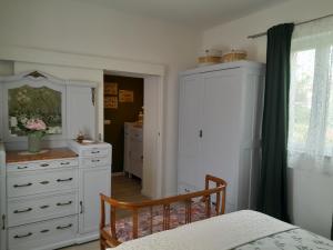 Postel nebo postele na pokoji v ubytování Cortile Fiorito B&B