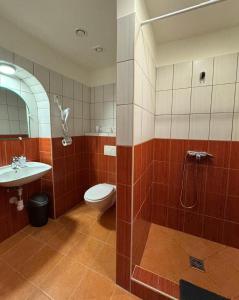 Ένα μπάνιο στο KatalinKert Apartman 1
