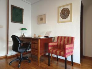 Posezení v ubytování Vivienda Caseiro