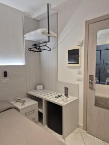 TV a/nebo společenská místnost v ubytování Hotel Romagna