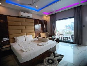 Posezení v ubytování Resort K Sea View Mandarmoni