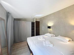 Postel nebo postele na pokoji v ubytování Hoche