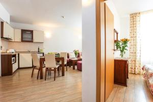 Kuchyň nebo kuchyňský kout v ubytování Fantastic 1-bedroom apartment Stream Resort